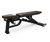 Intenza SBR-01 Adjustable Bench strength equipment in brown upholstery