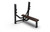 Intenza SBR-02 Olympic Flat Bench strength equipment with uwhm wear guards