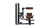 Intenza DL-05 Back Extension strength equipment in brown upholstery, front view
