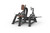 Intenza ZL-04 Seated Row plate loaded strength equipment in brown upholstery