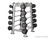 Hoist Straight Fixed Barbell