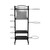 Nautilus Instinct accessory rack with mat and roller storage