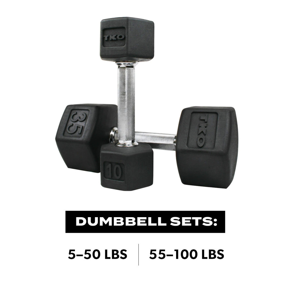 TRI Grip® Hex Dumbbell Set