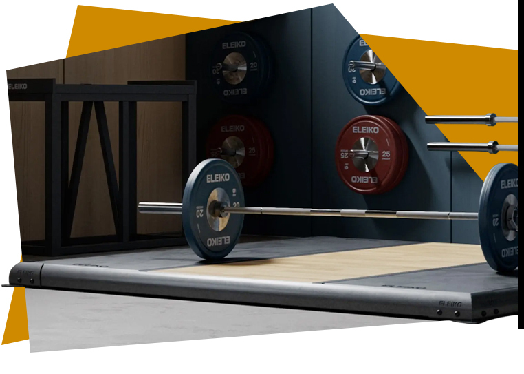 Ardent Fitness technician inspecting an Eleiko SVR platform during a maintenance visit