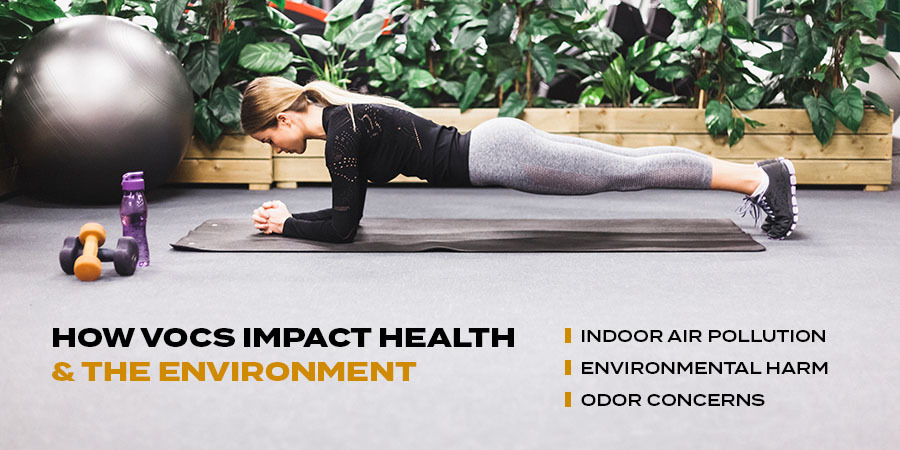 Eco-friendly Rubber Flooring Gym