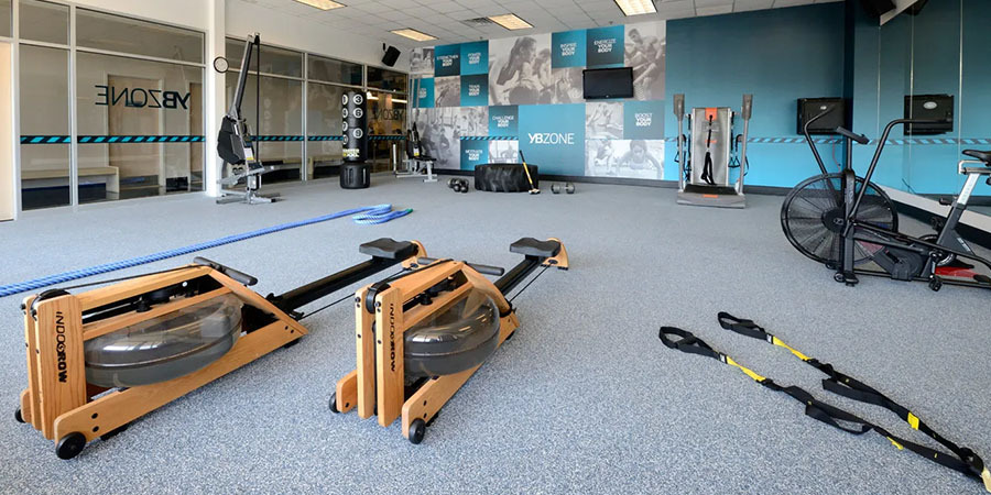 Eco-friendly Rubber Flooring Gym