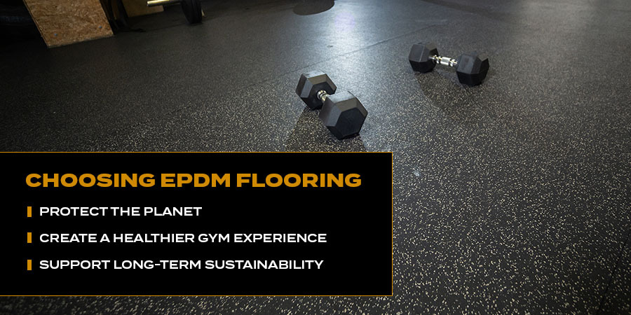 Eco-friendly Rubber Flooring Gym