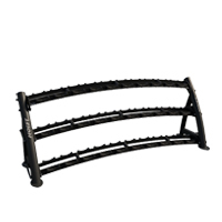 Hoist 3-Tier Horizontal Dumbbell Rack