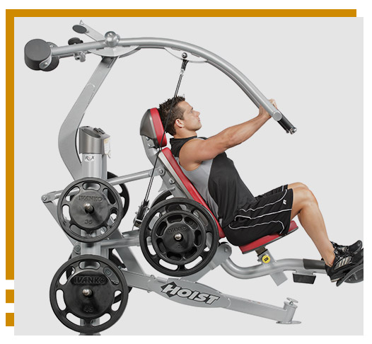 Seated dips weight training machine - RPL-5201 - Hoist Fitness