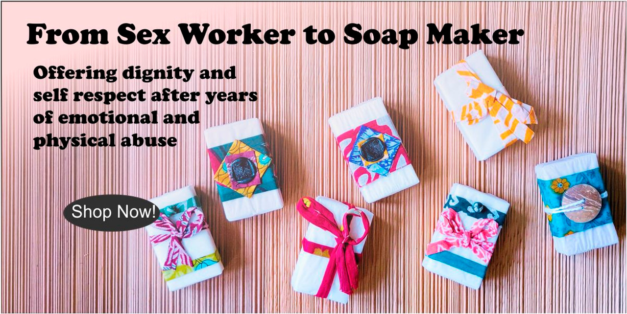 Fair trade Sacred Mark hand crafted soap from Bangladesh