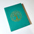 Fair trade hand crafted unlined hardback foiled journal with tree of life from India
