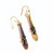 Fair trade wholesale copper and brass dangle earrings from Chile