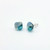 Fair trade wholesale fused glass  post earrings from Chile