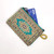 Fair trade Turkish rug inspired zip close coin purse from Turkey