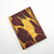 Fair trade hand made marbled paper journal from India