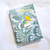 Fair trade hand made marbled paper journal from India