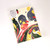 Fair trade hand made marbled paper journal from India