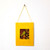 canary batik and handmade paper fair trade ornament or mini wall hanging from Nepal canary batik and handmade paper fair trade ornament or mini wall hanging from Nepal