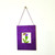 Bee on thistle batik and handmade paper fair trade ornament or mini wall hanging from Nepal
