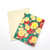 Fair trade hand made paper marbled mini card from Bangladesh