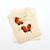 Fair trade batik art mini card from Nepal