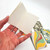 Fair trade marble mini note card from India