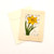 Fair trade batik art mini note card from Nepal