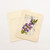 Fair trade batik art mini note card from Nepal