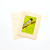 Fair trade batik art mini note card from Nepal
