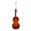 Kurt Adler Christmas Ornament, Wooden Violin in Hinged Case, 6.5"