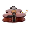 Kurt Adler Christmas Ornament, Wooden Violin in Hinged Case, 6.5"