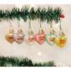 Old World Christmas Blown Glass Ornament for Christmas Tree, Conversation Hearts (Set of 6)