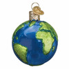 Old World Christmas Glass Blown Ornament for Christmas Tree, NASA Earth