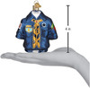 Old World Christmas Glass Blown Ornament for Christmas Tree, Scout Uniform