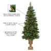 General Foam Plastics Royal Mix Faux Art Tree, Christmas Decor, 5'