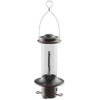 Squirrel X Tubular Bird Feeder — Squirrel-Proof, 2.8 lb Seed Capacity, Black/Bronze, 16.5"