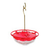 Aspects HummZinger HummBlossom Nectar Bird Feeder with 3 Feeding Ports, 4oz Capacity
