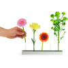XXD Boulevard Blumenallee Polished Aluminum Flower Vase, Floating Stems, 11.6"