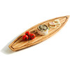 XXD Bamboo Skerry Cruiser Cutting Board – Maritime-Inspired Serving and Cheese Board | Caramelized & Oiled Bamboo, 24"