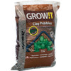 Hydrofarm GROW!T (4mm-16mm) 100% Clay Pebbles, Brown, .35 Cu Ft (10L)