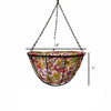 Gardener Select Hanging Basket with Fabric Coco Liner, 14"