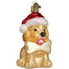 Old World Christmas Blown Glass Ornament for Christmas Tree, Jolly Pup