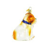 Old World Christmas Glass Blown Ornament for Christmas Tree, Bull Dog Pup