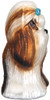 Old World Christmas Glass Blown Ornament, Shih Tzu (With OWC Gift Box)