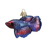 Old World Christmas Glass Blown Ornament, Betta Fish (With OWC Gift Box)