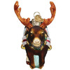 Old World Christmas Blown Glass Ornament for Christmas Tree, Reindeer