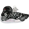 Old World Christmas Glass Blown Christmas Ornament, Loon (With OWC Gift Box)