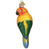 Old World Christmas Glass Blown Ornament for Christmas Tree, Sun Conure