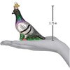 Old World Christmas Glass Blown Ornament for Christmas Tree, Pigeon