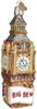 Old World Christmas Glass Blown Ornament, Big Ben (With OWC Gift Box)